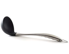 Silicone and Stainless Soup Ladle